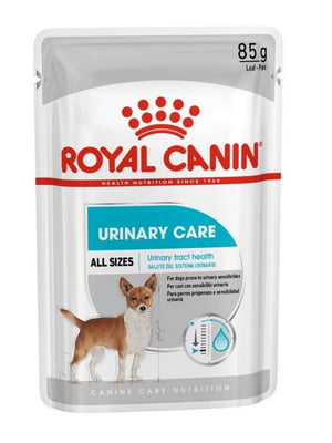 Royal Canin Urinary Care вологий корм для собак від каміння 85 г х 12 шт | 6611759