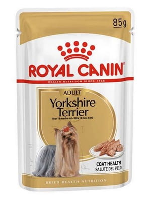 Royal Canin Yorkshire Terrier вологий корм для йоркширських тер'єрів 85 г. х 12 шт. | 6611761