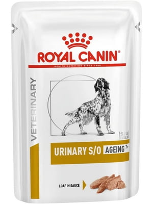 Royal Canin Urinary S/O Aging7+ корм для собак від 7 років для сечового 85гх12шт | 6611769