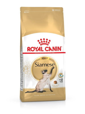 Royal Canin Siamese Adult сухой корм для кошек породы сиамская от 12 месяцев 2 кг. | 6611825