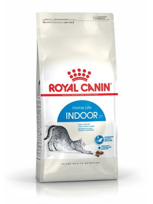 Royal Canin Indoor 27 сухой корм для взрослых кошек от 12 месяцев до 7 лет 2 кг. | 6611830