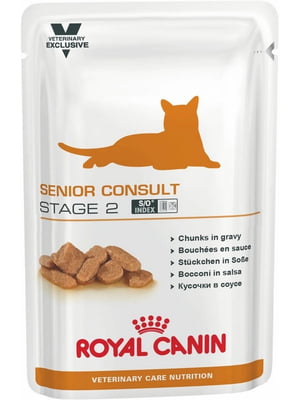Royal Canin Senior Consult Stage 2 влажный корм для кошек от 7 лет | 6611882