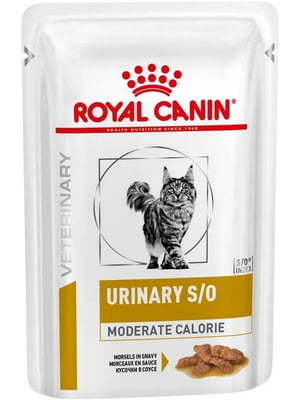Royal Canin Urinary S/O Moderate Calorie 85 г х 12 шт корм для котів для сечових шляхів | 6611896