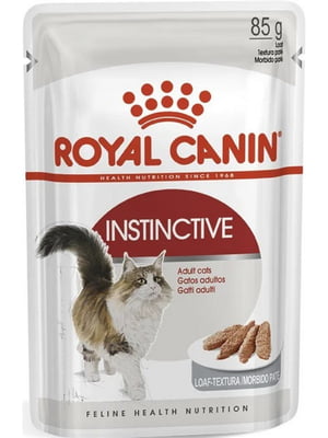 Royal Canin Instinctive Loaf 85г х 12 шт вологий корм для дорослих кішок від 12 місяців | 6611897