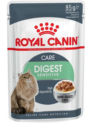 Royal Canin Digest Sensitive Gravy влажный корм для кошек для ЖКТ 85 г х 12 шт | 6611900