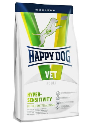 Happy Dog VET Diet Hypersensitivity сухой корм для собак при аллергии 1 кг. | 6611974