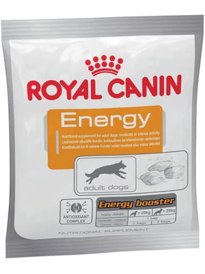 Royal Canin Energy 50 г х 12 шт ласощі для активних собак під час тренувань | 6612014