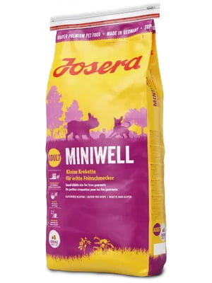 Josera Miniwell сухой корм для взрослых собак мелких пород | 6612023