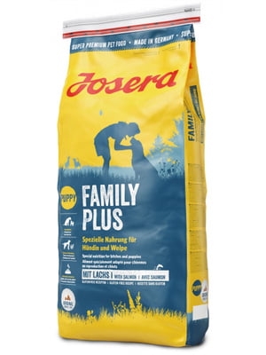Josera Family Plus сухой корм для беременных и кормящих собак и щенков | 6612031