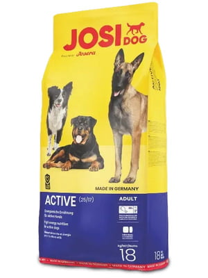 JosiDog Active сухой корм для взрослых активных собак всех пород без глютена | 6612038