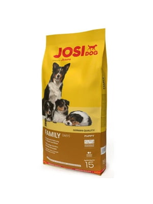 JosiDog Family сухий корм без глютену для самок собак та цуценят 15 кг. | 6612045
