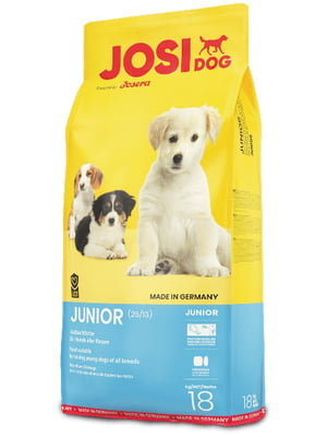 JosiDog Junior сухий корм без глютену для цуценят з 8 тижня | 6612046