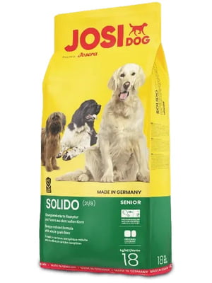 JosiDog Solido сухой корм для стареющих и менее активных собак всех пород | 6612055