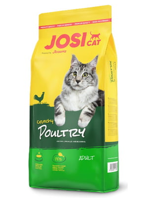 JosiCat Crunchy Poultry сухой корм для взрослых кошек с домашней птицей | 6612092