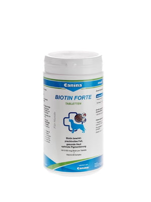 Canina Biotin Forte таблетки для вовни собак при линянні та нестачі біотину 200 г. | 6612184
