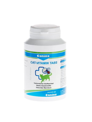 Canina Cat-Vitamin Tabs вітамінний комплекс для котів у таблетках | 6612195