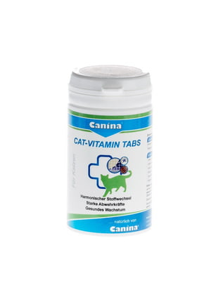 Canina Cat-Vitamin Tabs вітамінний комплекс для котів у таблетках 50 г. | 6612196