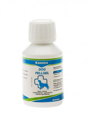 Canina Dog Fell Gel гель с биотином для мелких собак, щенков и привередливых животных | 6612198
