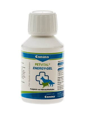 Canina Petvital Energy-Gel концентрат для собак и котов для восстановления | 6612222