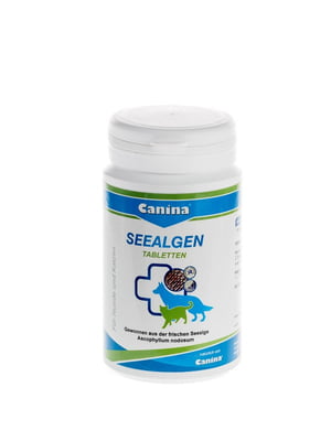 Canina Seealgen tabletten добавка из водорослей для собак и кошек при нарушениях пигментации 225 г. | 6612227