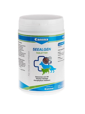 Canina Seealgen tabletten добавка з водоростей для собак та кішок при порушеннях пігментації 750 г. | 6612228