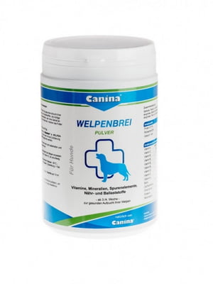 Canina Welpenbrei каша з вітамінами та мінералами для цуценят для набору м'язової маси 600 г. | 6612235