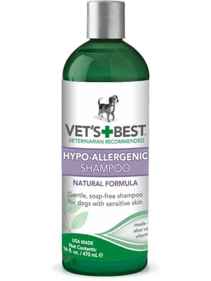 Vet`s Best Hypo-Allergenic Shampoo гипоаллергенный шампунь для собак | 6612253