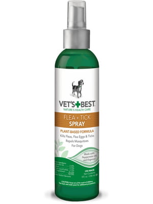 Vet`s Best Flea & Tick Spray спрей от блох и клещей для собак | 6612262