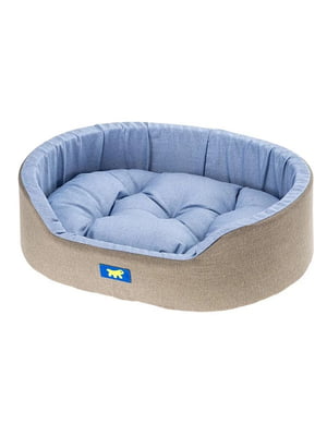 Лежак - спальне місце для собак та кішок Ferplast Dandy C 45 x 35 xh 13 cm - DANDY C 45, Синій | 6612463