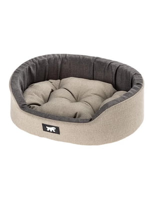 Лежак - спальное место для собак и кошек Ferplast Dandy C 55 x 41 x h 15 cm - DANDY C 55, Серый | 6612467