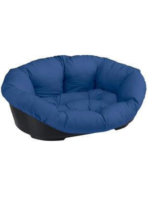 Лежанка - диван для собак та кішок Ferplast Sofа' 64 x 48 xh 25 cm - SOFA' 4, Синій | 6612578