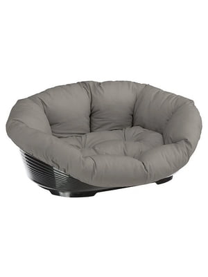 Лежанка - диван для собак і кішок Ferplast Sofа' 64 x 48 xh 25 cm - SOFA' 4, Сірий | 6612579