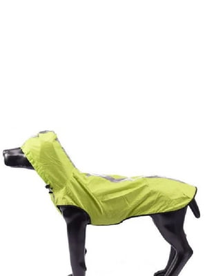 Плащ дождевик для собак BlackDoggy (БлекДогги) VC14-JK007 S, Зелёный | 6612777