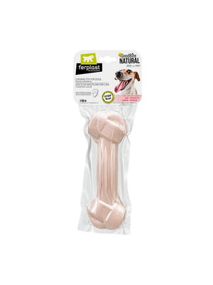 Жувальна кісточка для собак із ароматом шинки Ferplast GoodBite Natural Ham L - 140 гр. - 17 x 5,5 xh 2,6 cm | 6612821