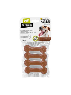 Жевательная косточка для собак с ароматом говядины Ferplast GoodBite Natural Beef | 6612824