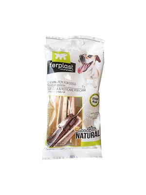 Жувальні палички для собак із різними смаками Ferplast GoodBite Natural Helix Bag | 6612848