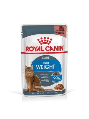 Royal Canin Light Weight Care Gravy влажный корм для кошек с ожирением 85 г х 12 шт | 6612892