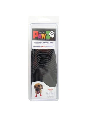 Гумові шкарпетки - взуття для собак PAWZ Чорний | 6612960