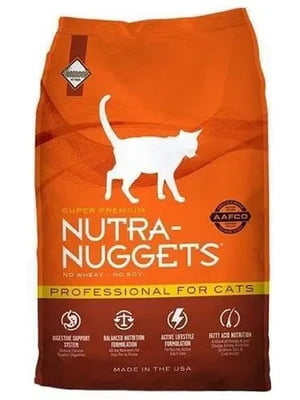 Nutra Nuggets Professional Cat сухой корм с курицей для беременных и кормящих кошек | 6612986