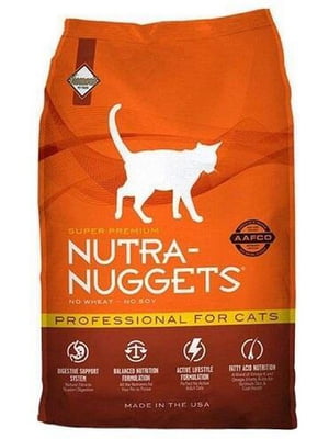 Nutra Nuggets Professional Cat сухий корм з куркою для вагітних і годуючих кішок | 6612987