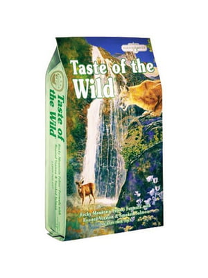 Taste of the Wild Rocky Mountain (Тейст оф зе Вайлд Роки Монтейн Косуля и Лосось) беззерновой корм для котов 6.6 кг. | 6612991