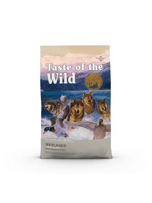 Taste of the Wild Wetlands (Тейст оф зе Вайлд Ветлендс із качки перепелів та індички) беззерновий корм для собак 5.6 кг. | 6612995