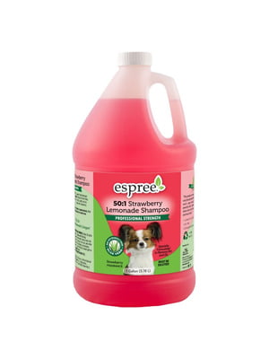 Espree Strawberry Lemonade Shampoo 1:50 суперконцентрированный шампунь для груминга собак | 6613037
