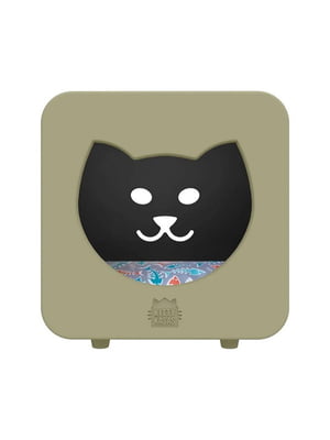 Jolly Pets Kitty Kasa Bedroom спальний кубик будиночок для котів Сіро-коричневий | 6613068