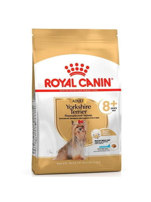 Royal Canin Yorkshire Terrier Ageing 8+ корм для йоркширських тер'єрів від 8 років | 6613150
