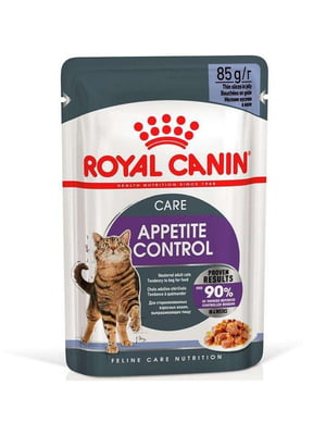 Royal Canin Appetite Control Care корм шматочки в желе для повних кішок 85гх12шт | 6613158