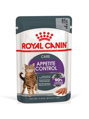 Royal Canin Appetite Control Loaf корм паштет для полных котов 85 г х 12 шт | 6613159