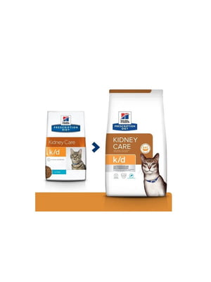 Hills Prescription Diet Feline k/d корм для котов для почек и сердца | 6613165
