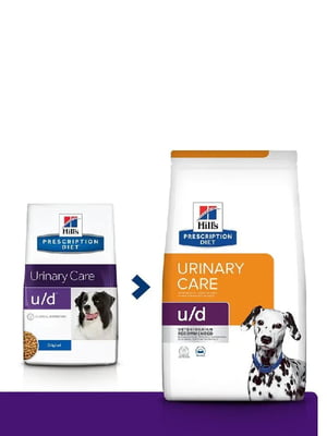 Hills Prescription Diet Canine u/d корм для собак при тяжкій нирковій недостатності | 6613175