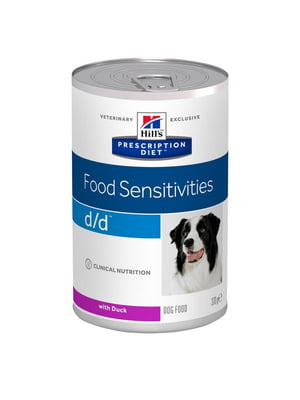Hills Prescription Diet Canine d/d Duck влажный корм для собак при пищевой аллергии | 6613177